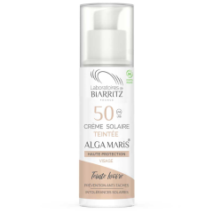 Laboratoires de Biarritz Alga Maris Aurinkovoide kasvoille SPF50 Ivory 50 ml