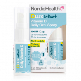 Nordic Health DLux Infant D3-suihke 10 mikrog 15 ml - Tuurin apteekki